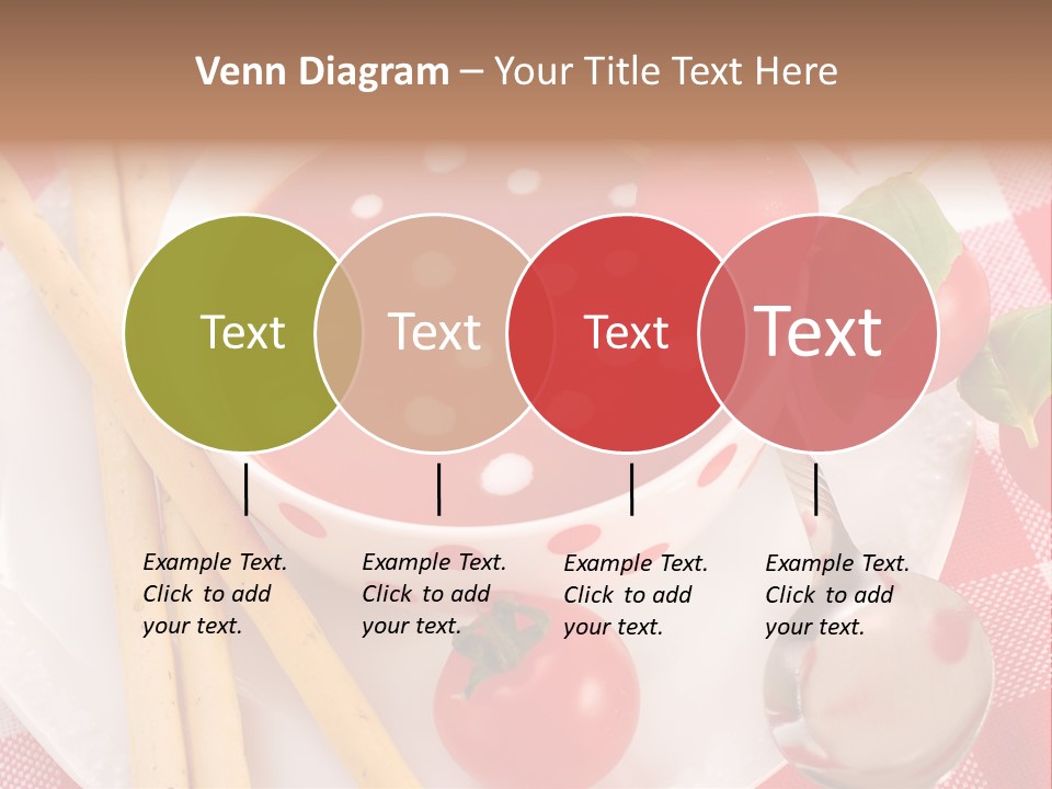 Meal Bread Drop PowerPoint Template