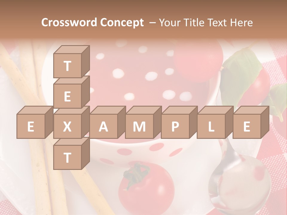 Meal Bread Drop PowerPoint Template