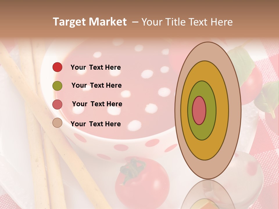 Meal Bread Drop PowerPoint Template