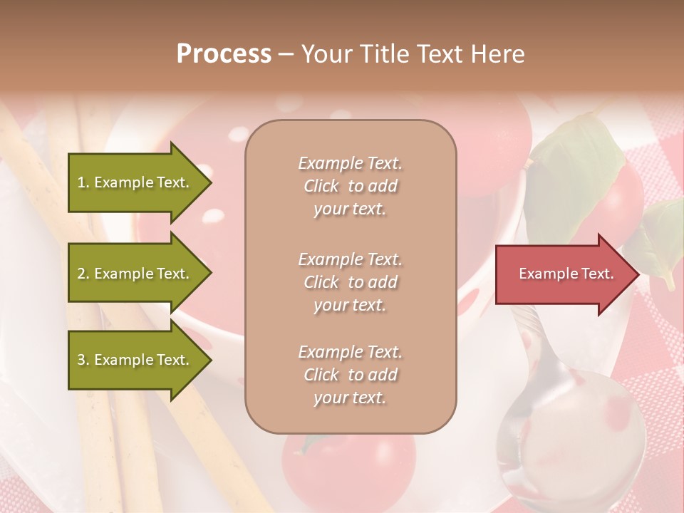 Meal Bread Drop PowerPoint Template