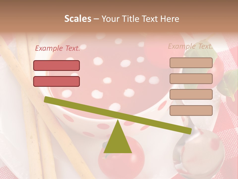 Meal Bread Drop PowerPoint Template