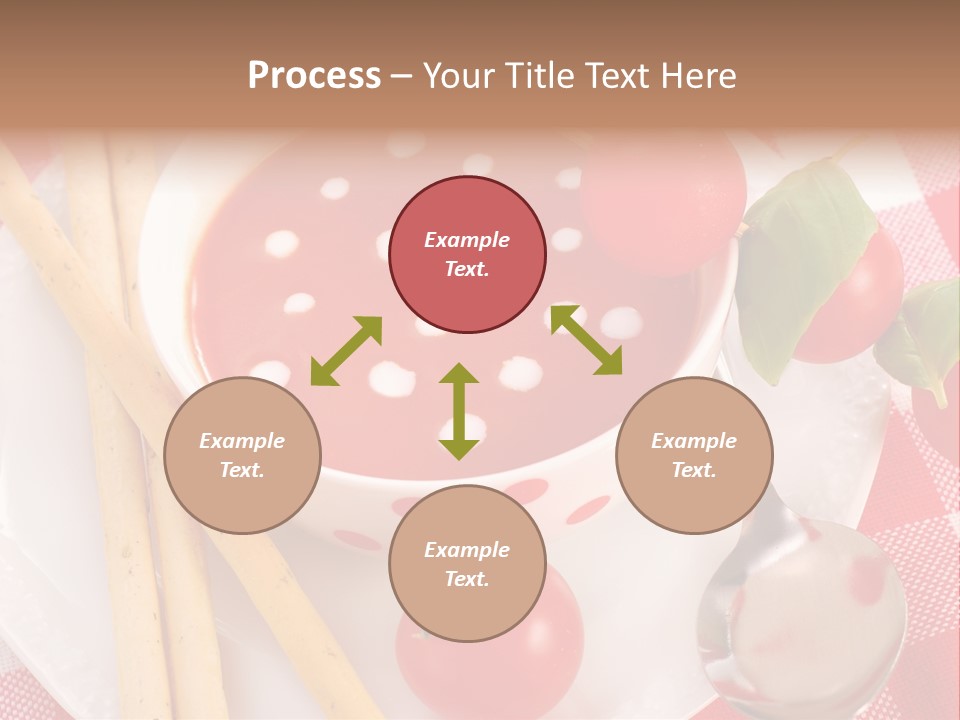 Meal Bread Drop PowerPoint Template