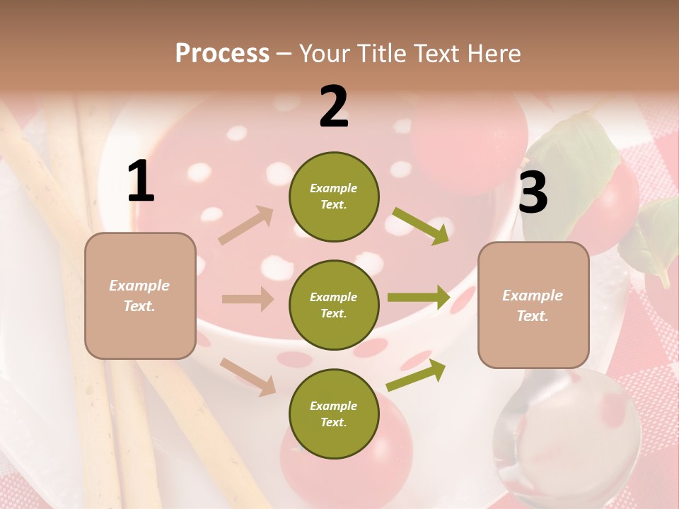 Meal Bread Drop PowerPoint Template