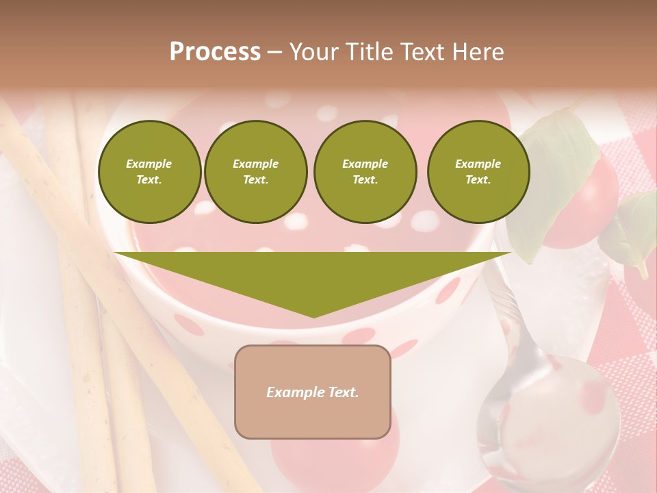 Meal Bread Drop PowerPoint Template