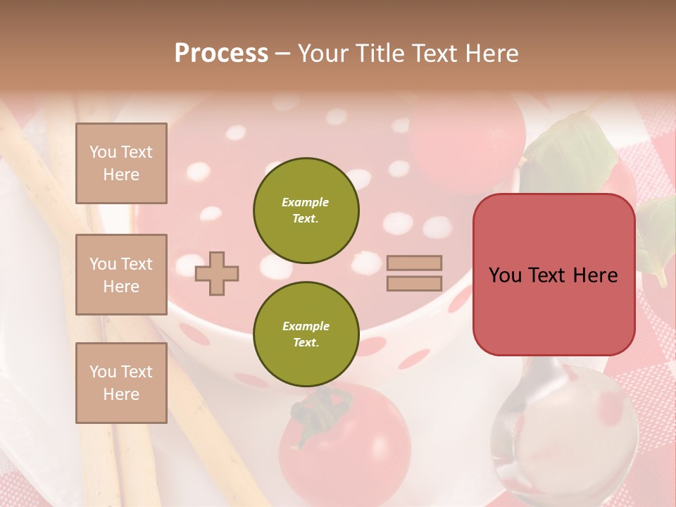 Meal Bread Drop PowerPoint Template