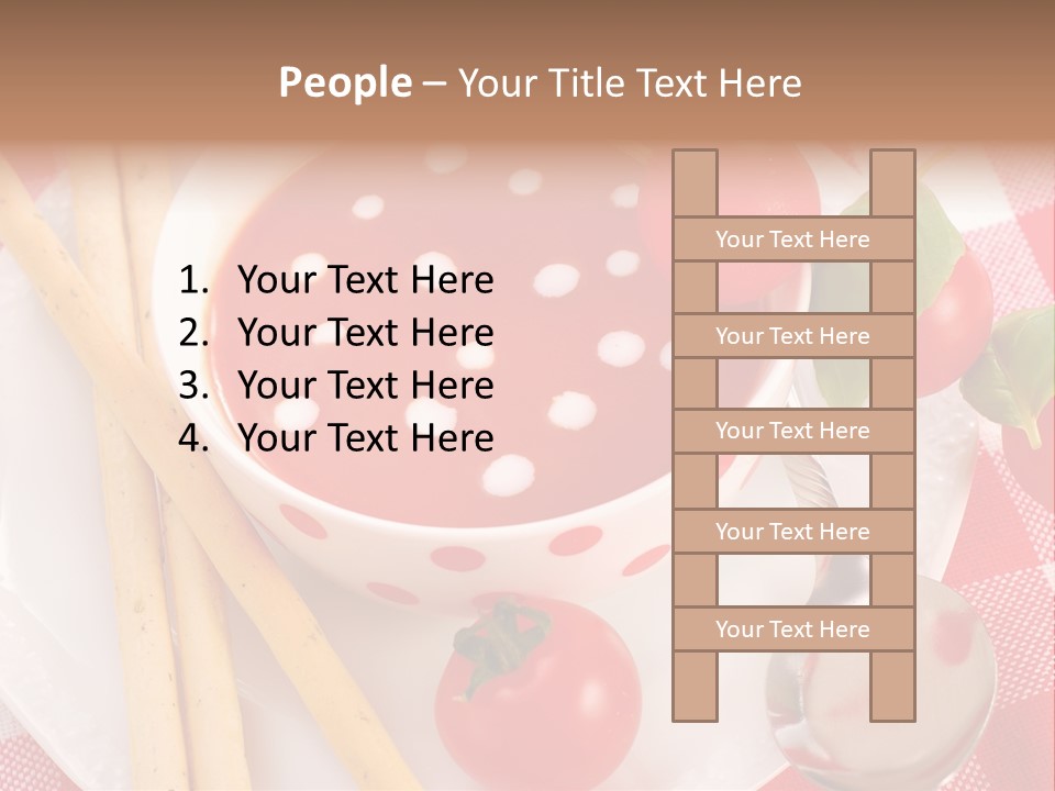 Meal Bread Drop PowerPoint Template