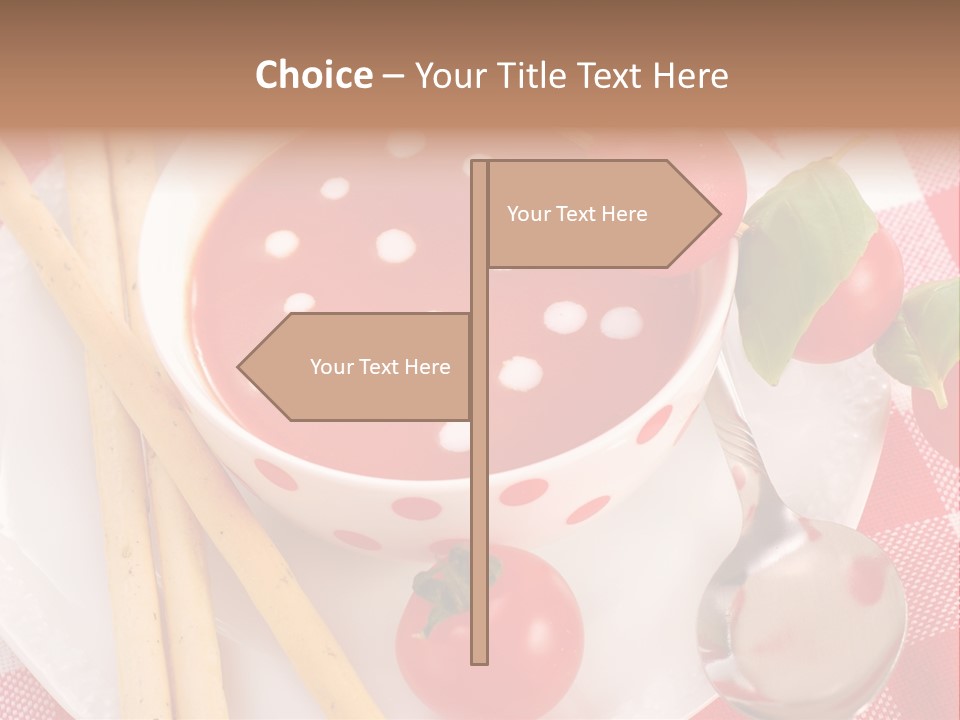 Meal Bread Drop PowerPoint Template