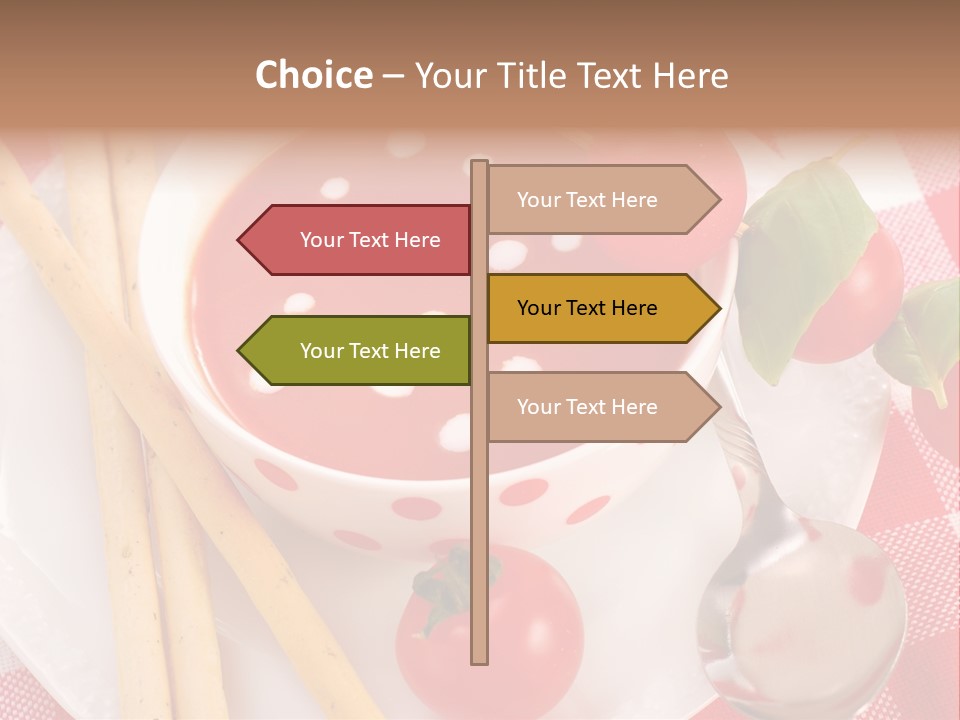 Meal Bread Drop PowerPoint Template