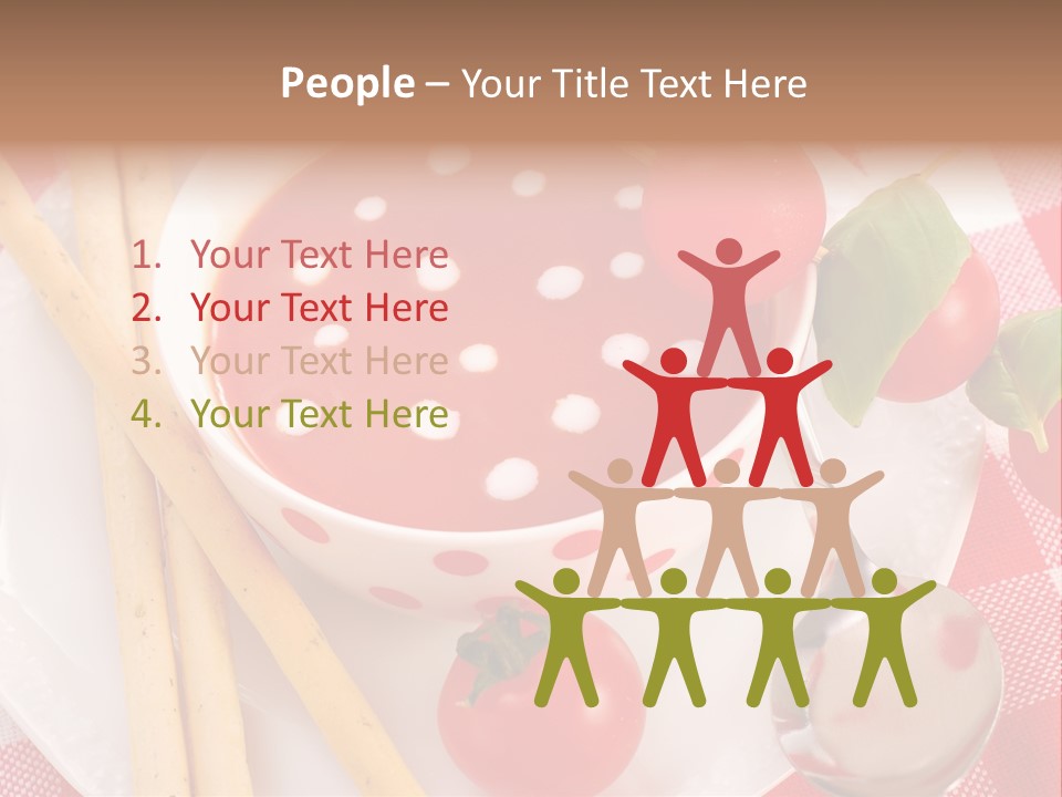 Meal Bread Drop PowerPoint Template