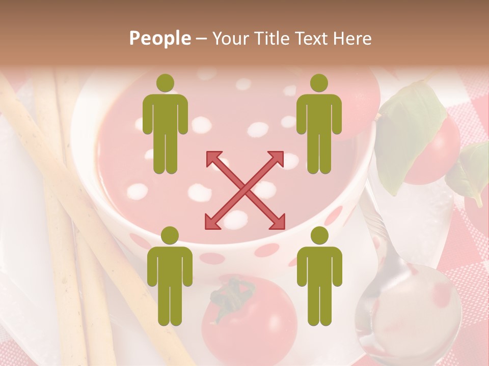 Meal Bread Drop PowerPoint Template