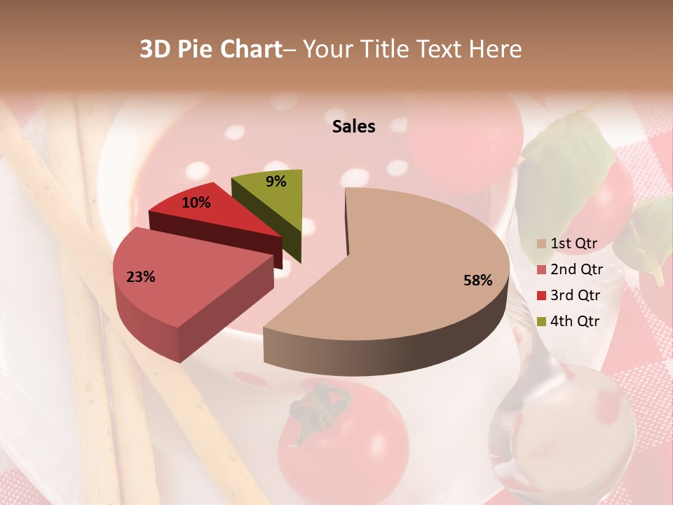Meal Bread Drop PowerPoint Template