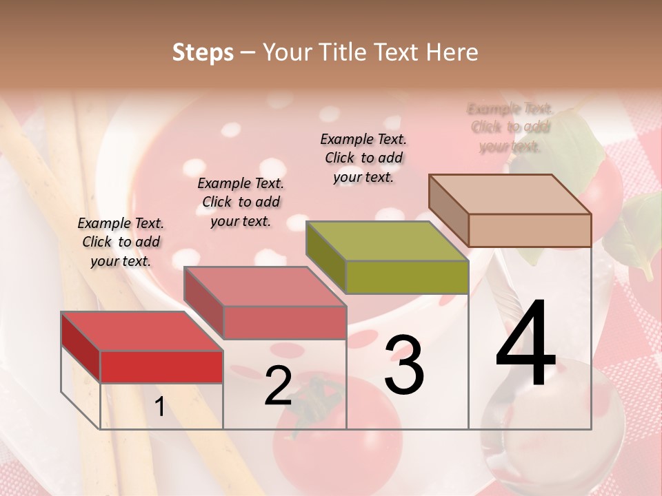 Meal Bread Drop PowerPoint Template