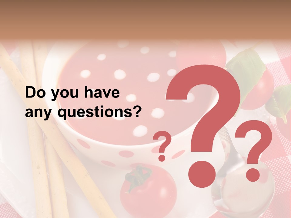 Meal Bread Drop PowerPoint Template