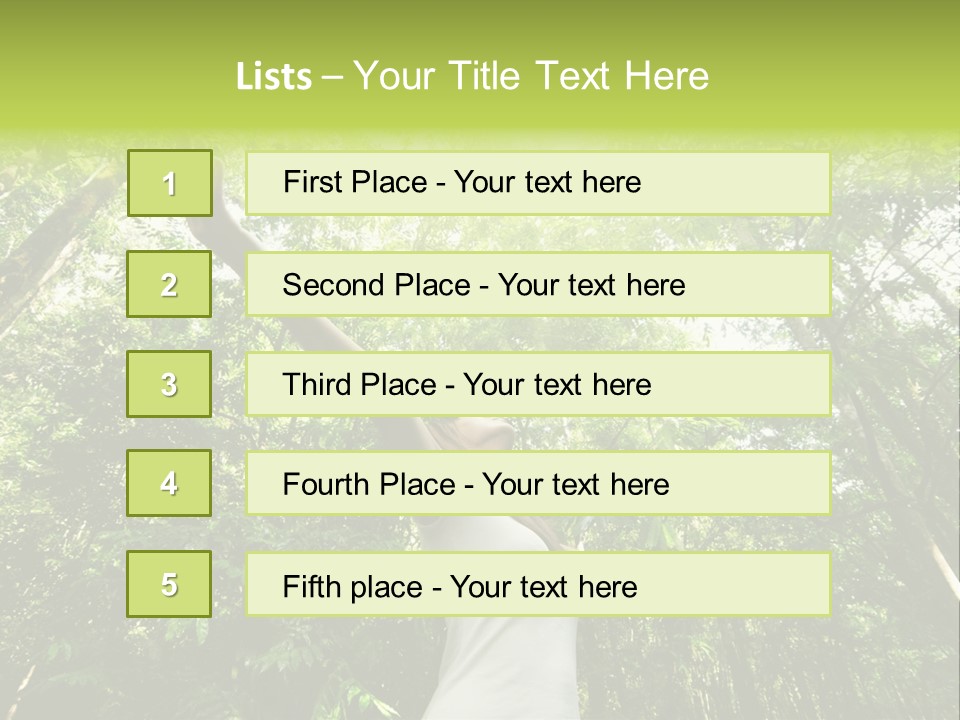 Leisure Enjoy Outside PowerPoint Template