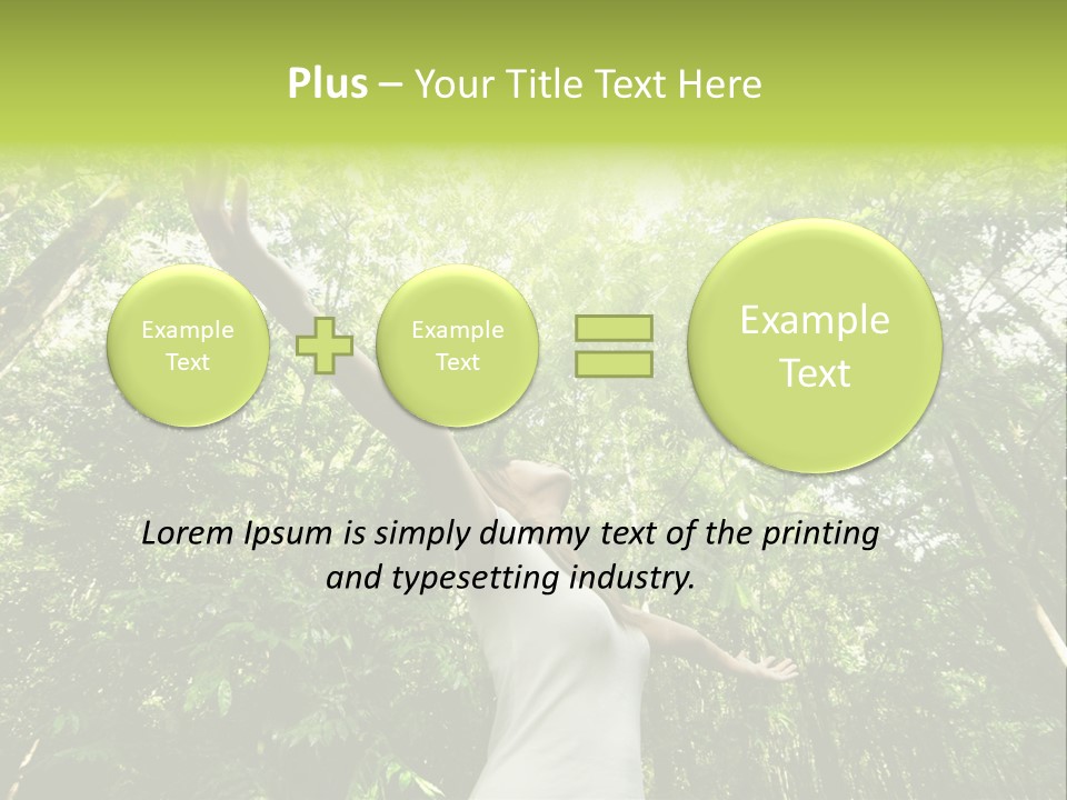 Leisure Enjoy Outside PowerPoint Template