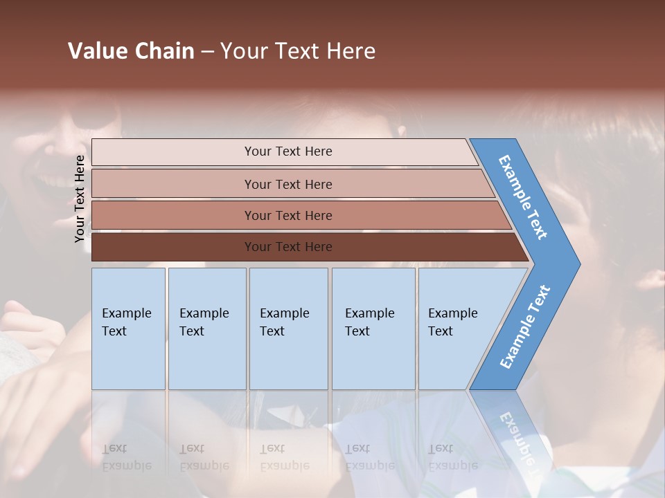 Youth Earphones Outdoors PowerPoint Template