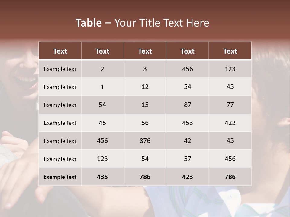 Youth Earphones Outdoors PowerPoint Template