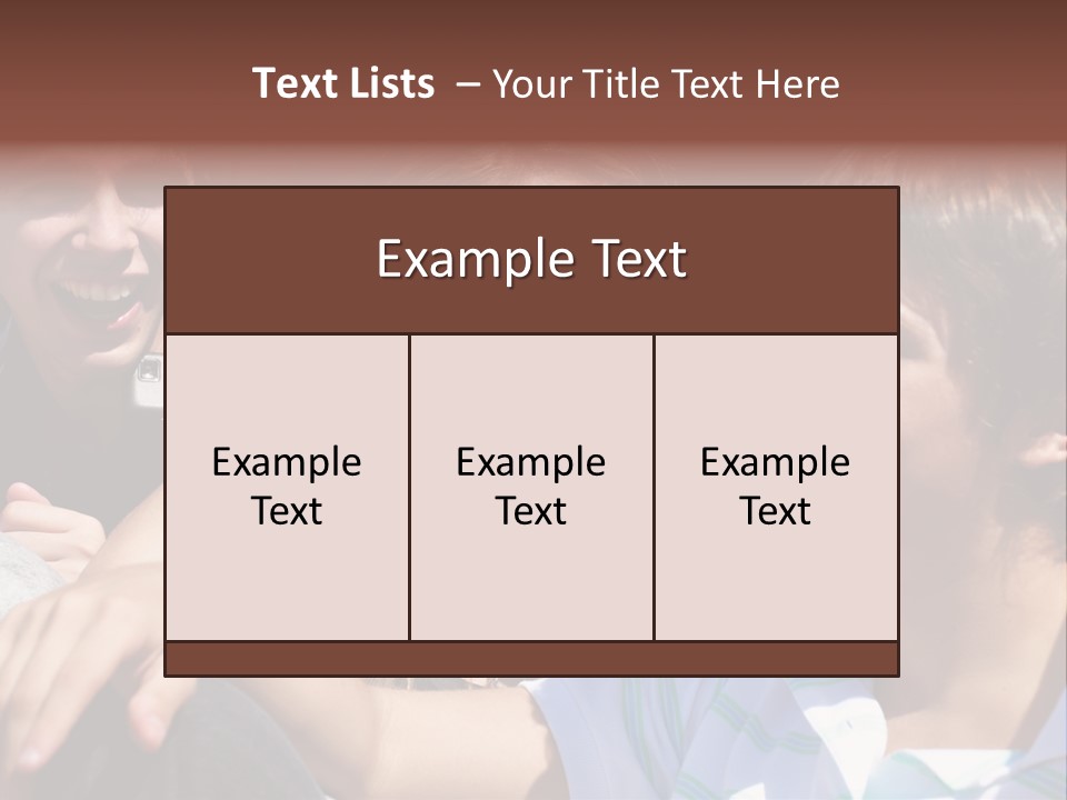 Youth Earphones Outdoors PowerPoint Template