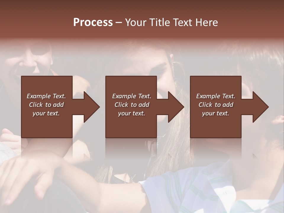 Youth Earphones Outdoors PowerPoint Template