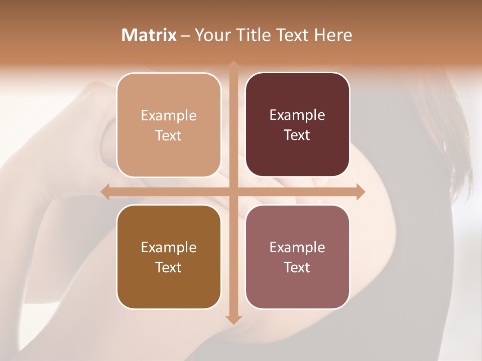 Science Stress Head PowerPoint Template