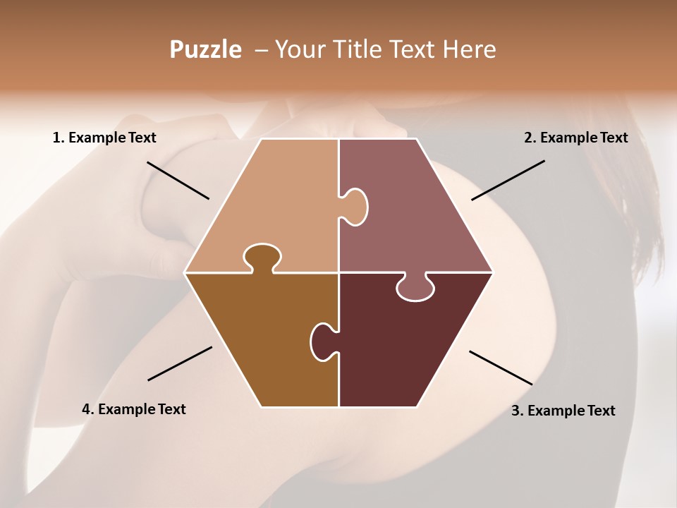 Science Stress Head PowerPoint Template