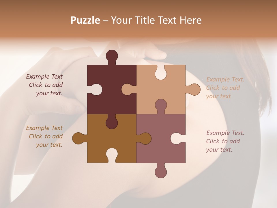 Science Stress Head PowerPoint Template