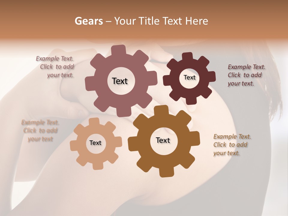 Science Stress Head PowerPoint Template