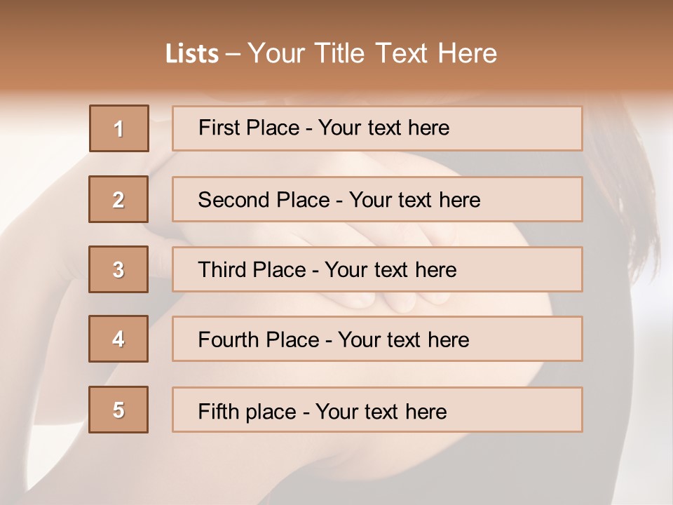 Science Stress Head PowerPoint Template