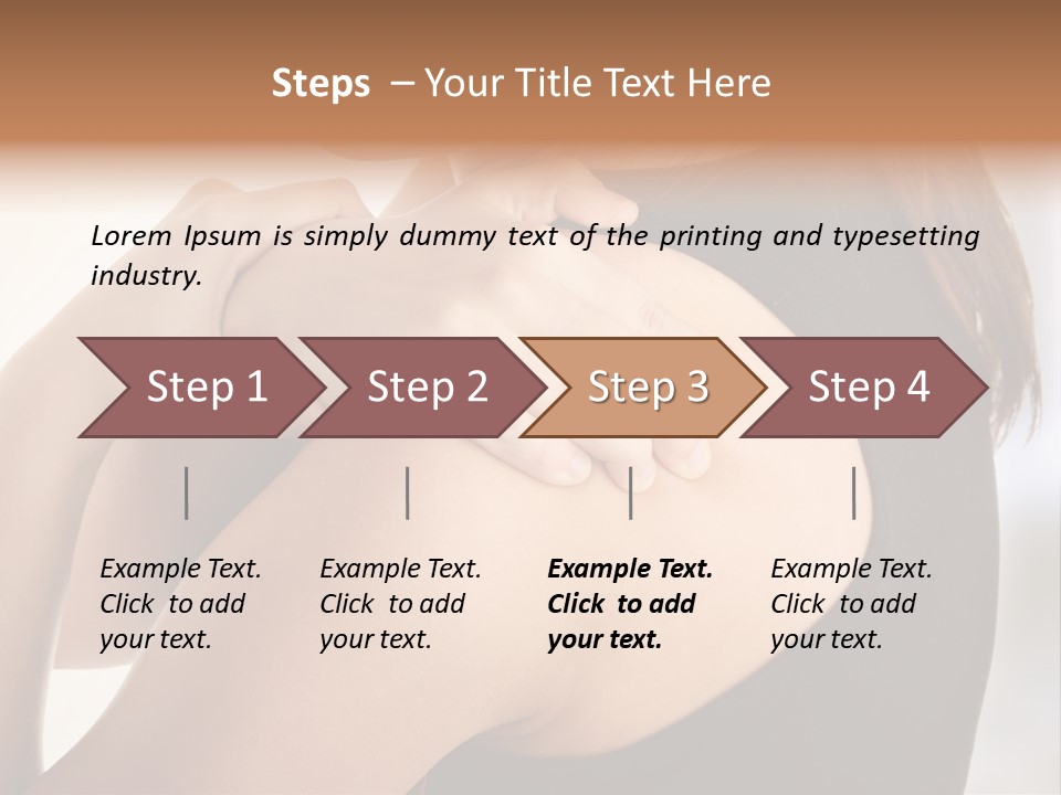 Science Stress Head PowerPoint Template