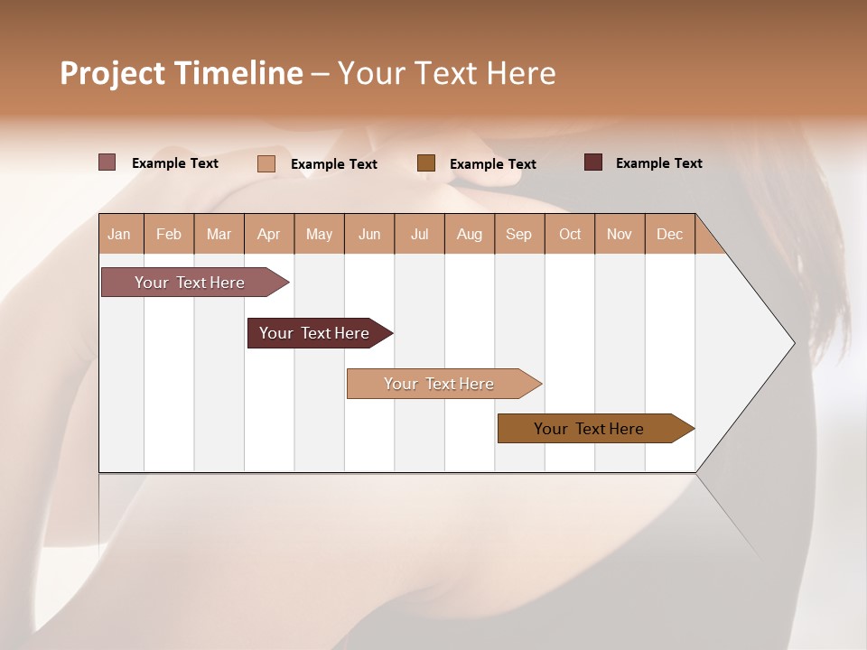 Science Stress Head PowerPoint Template