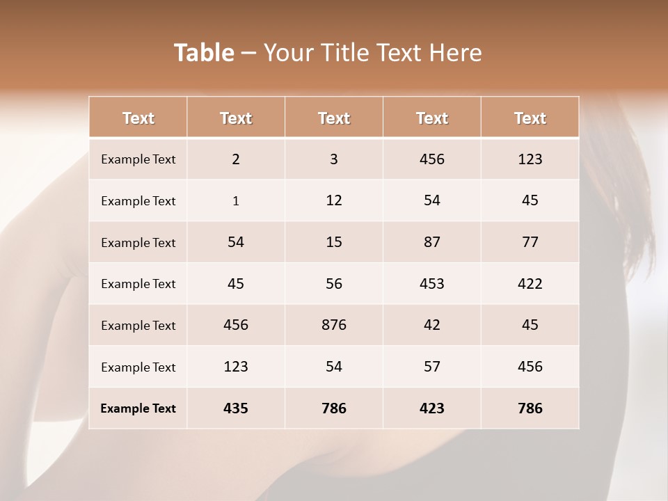 Science Stress Head PowerPoint Template