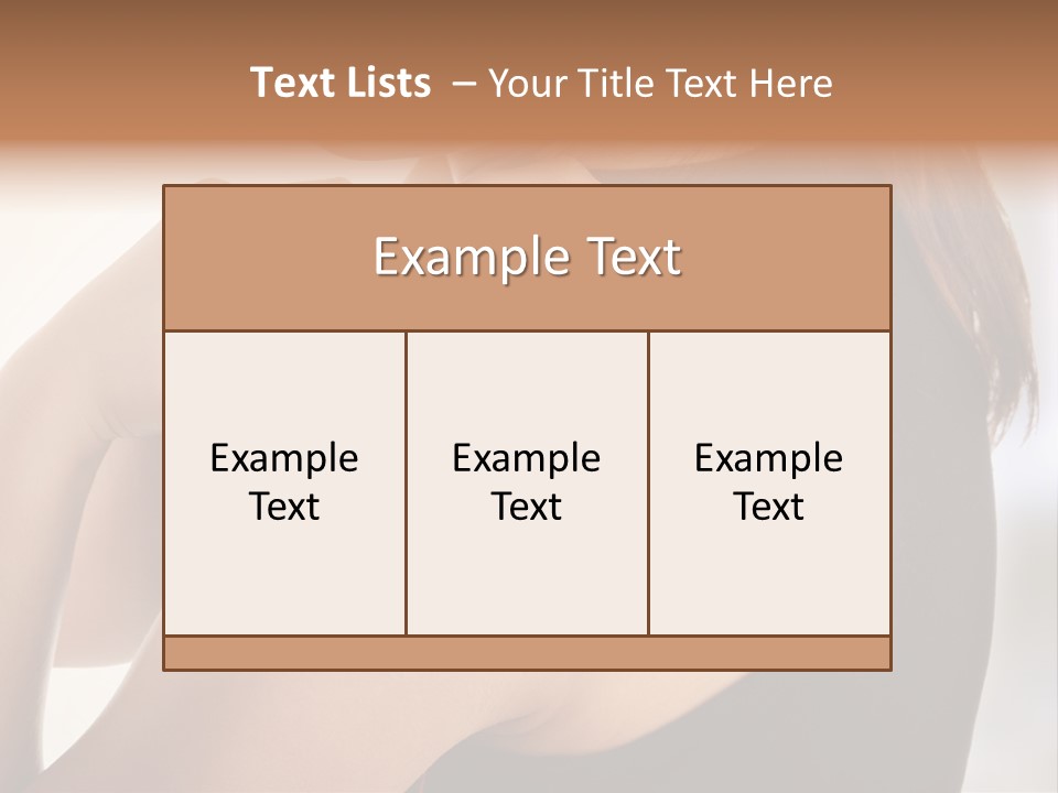 Science Stress Head PowerPoint Template