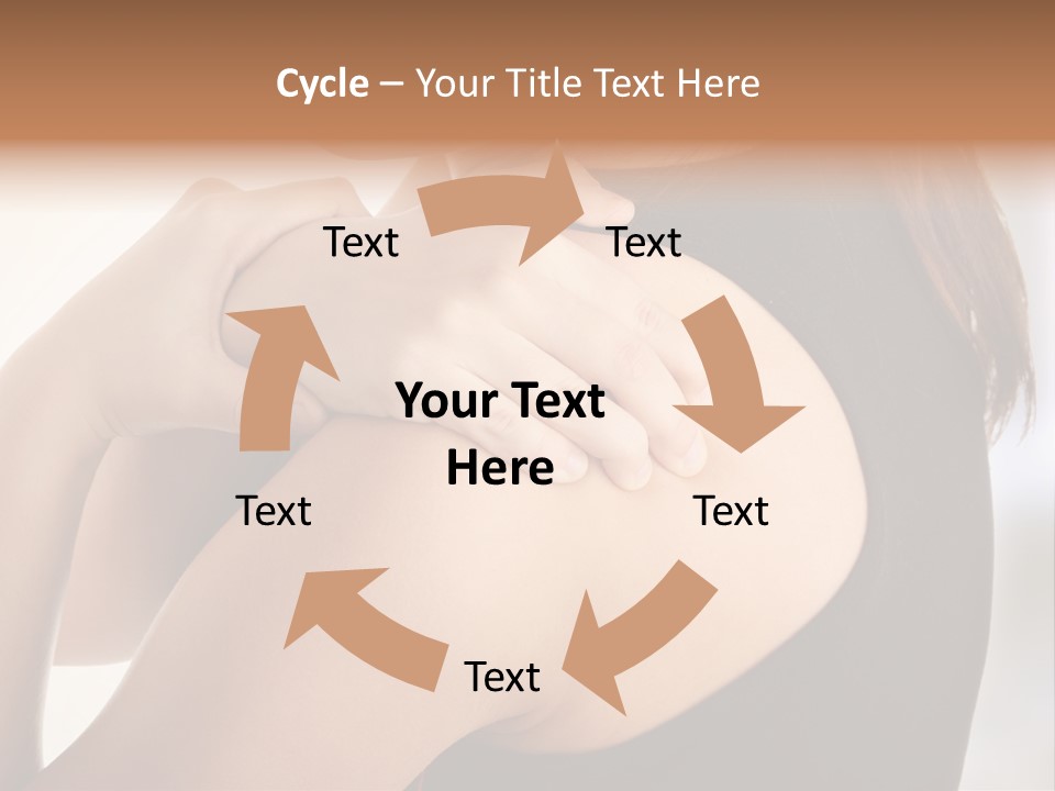 Science Stress Head PowerPoint Template