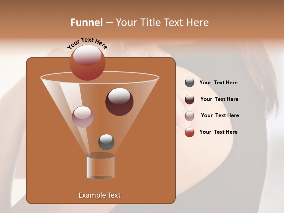 Science Stress Head PowerPoint Template