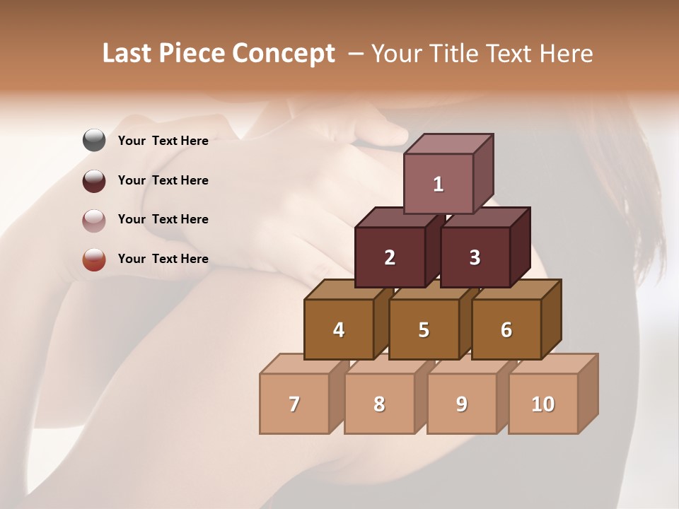 Science Stress Head PowerPoint Template