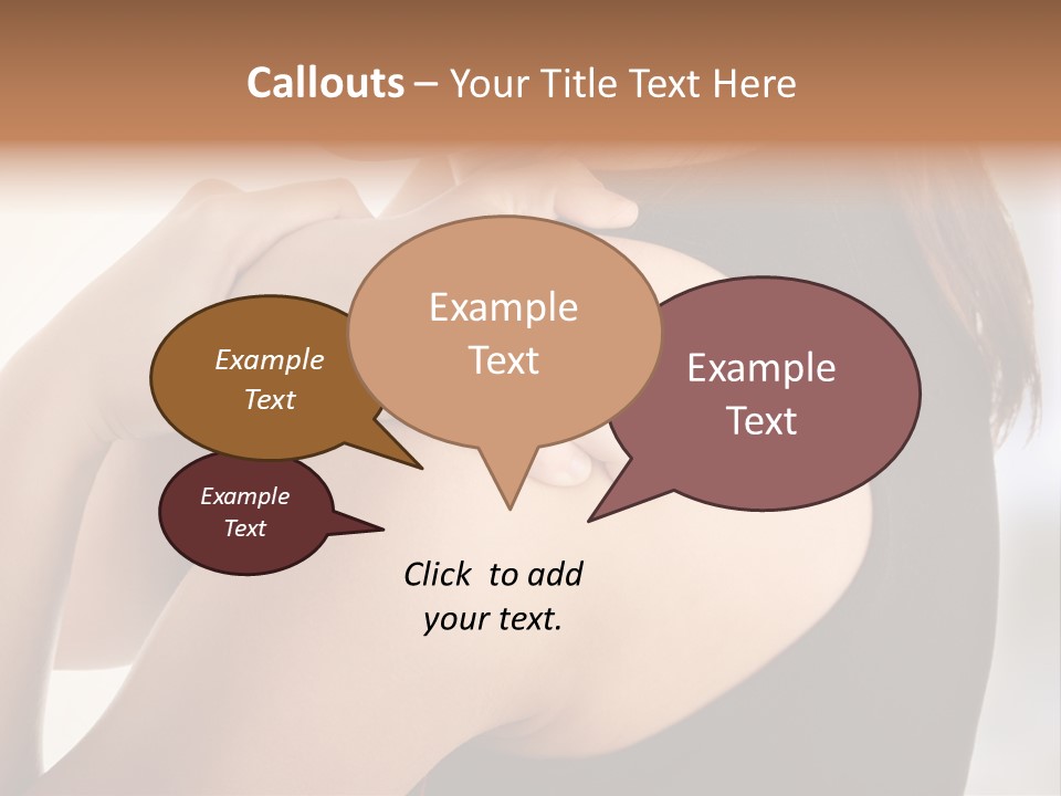 Science Stress Head PowerPoint Template