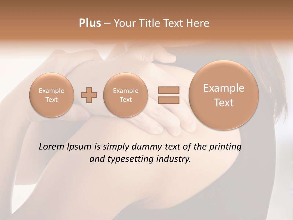 Science Stress Head PowerPoint Template