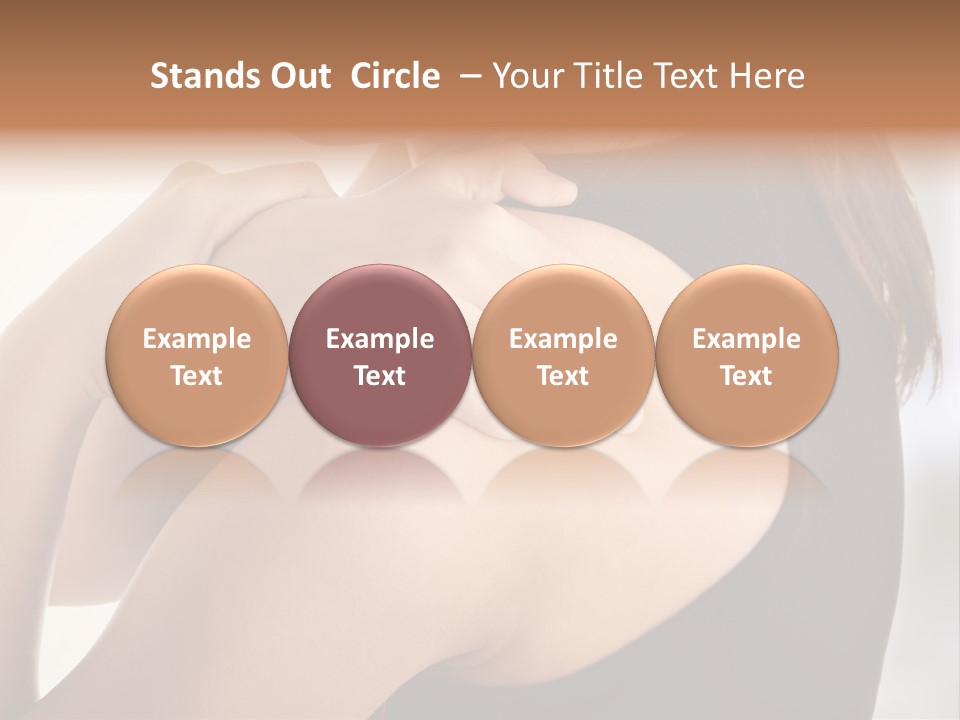 Science Stress Head PowerPoint Template