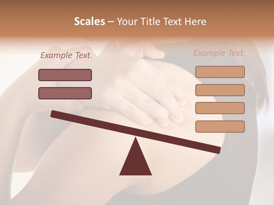 Science Stress Head PowerPoint Template