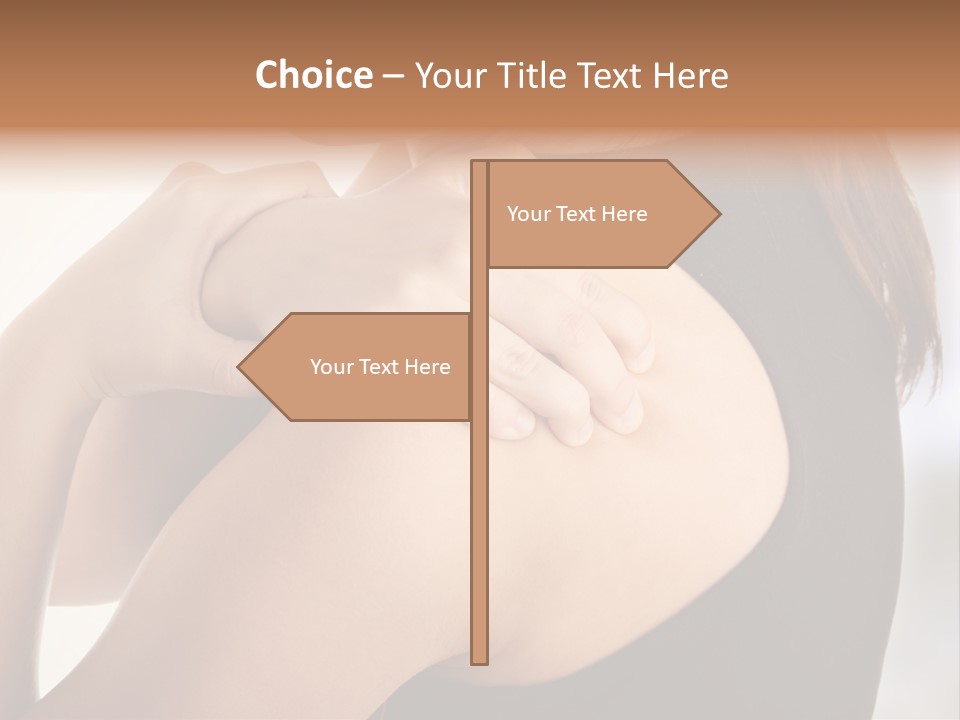 Science Stress Head PowerPoint Template