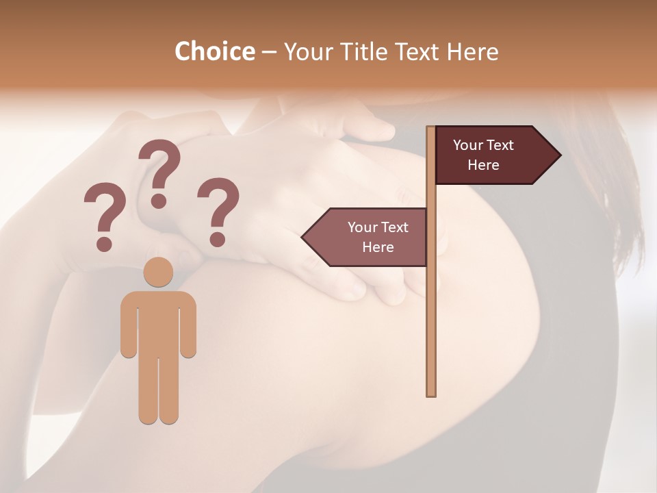 Science Stress Head PowerPoint Template