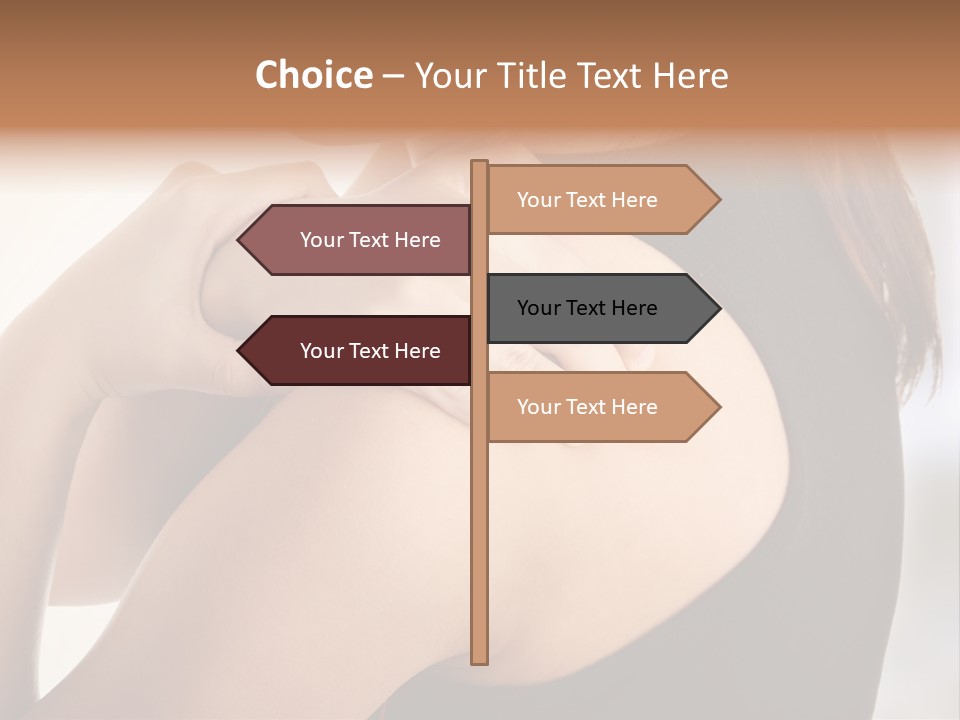 Science Stress Head PowerPoint Template