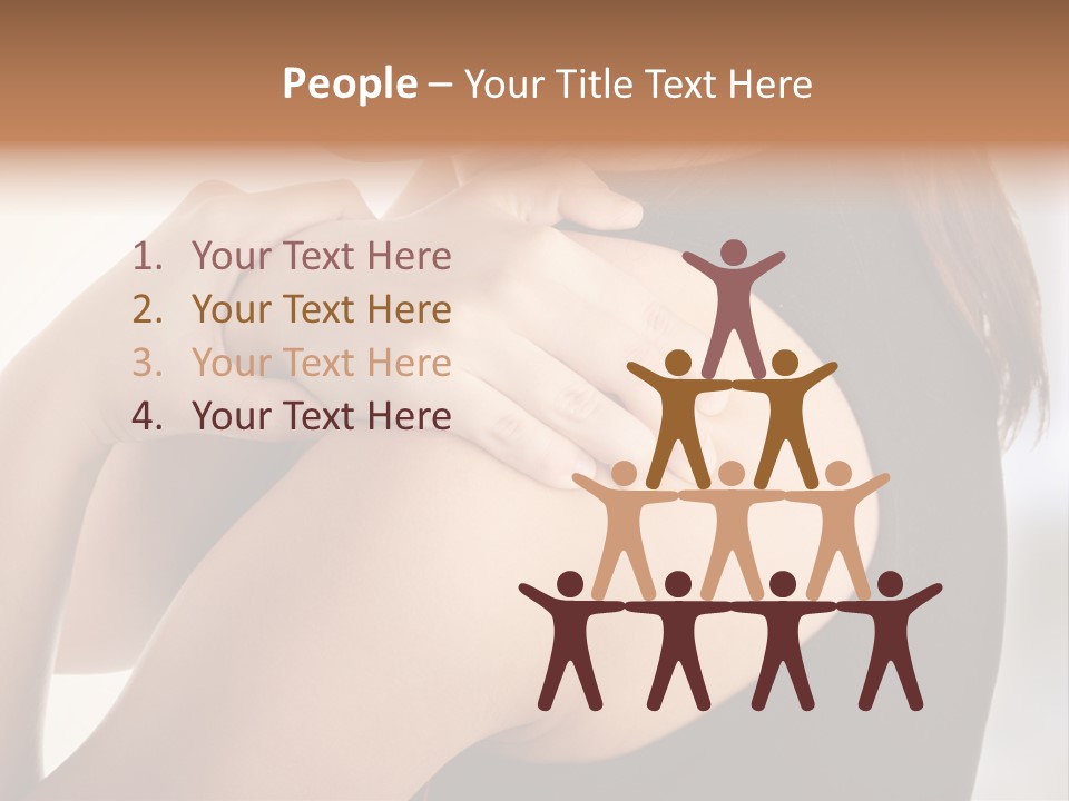 Science Stress Head PowerPoint Template