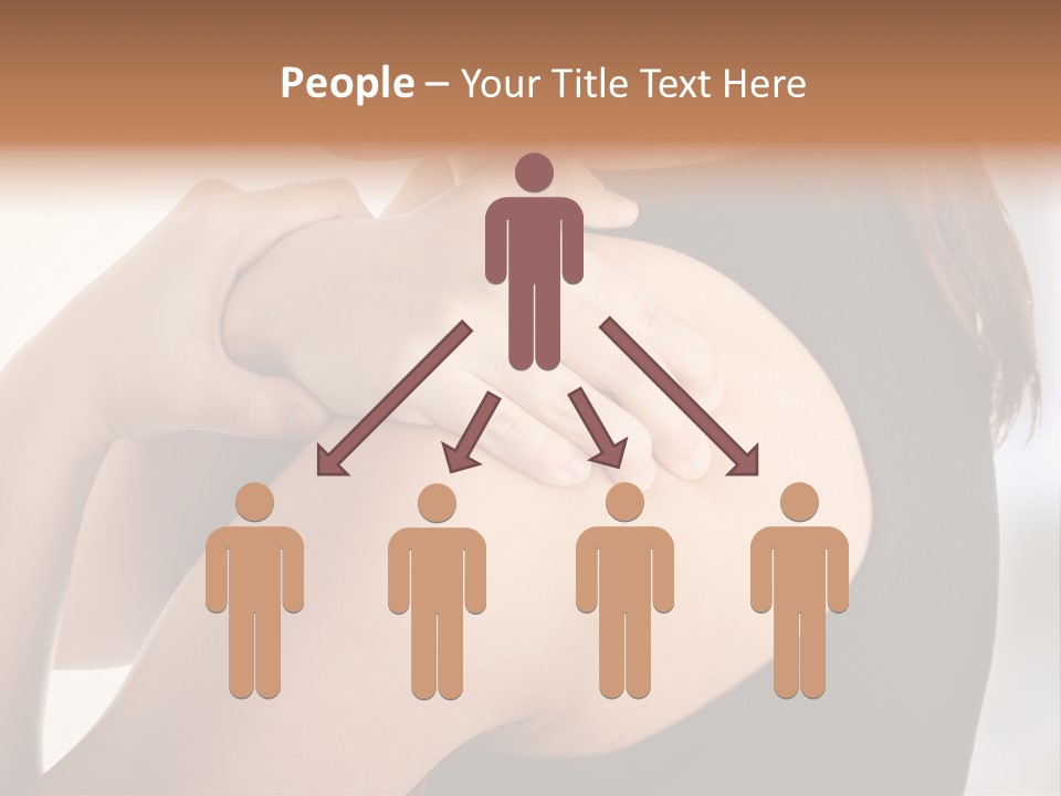 Science Stress Head PowerPoint Template