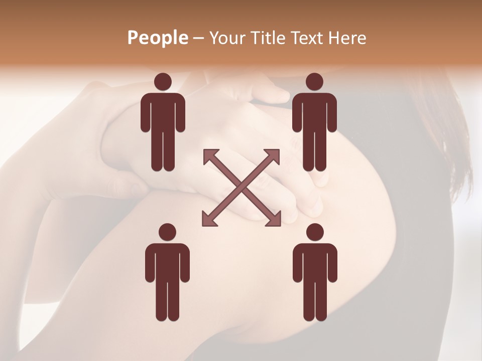 Science Stress Head PowerPoint Template