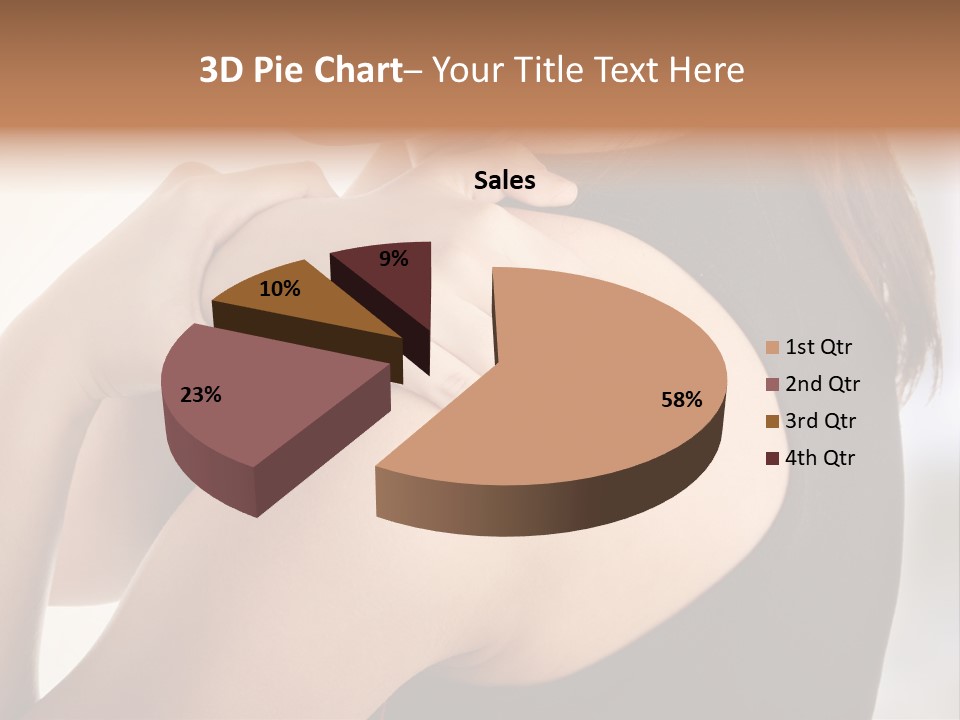 Science Stress Head PowerPoint Template
