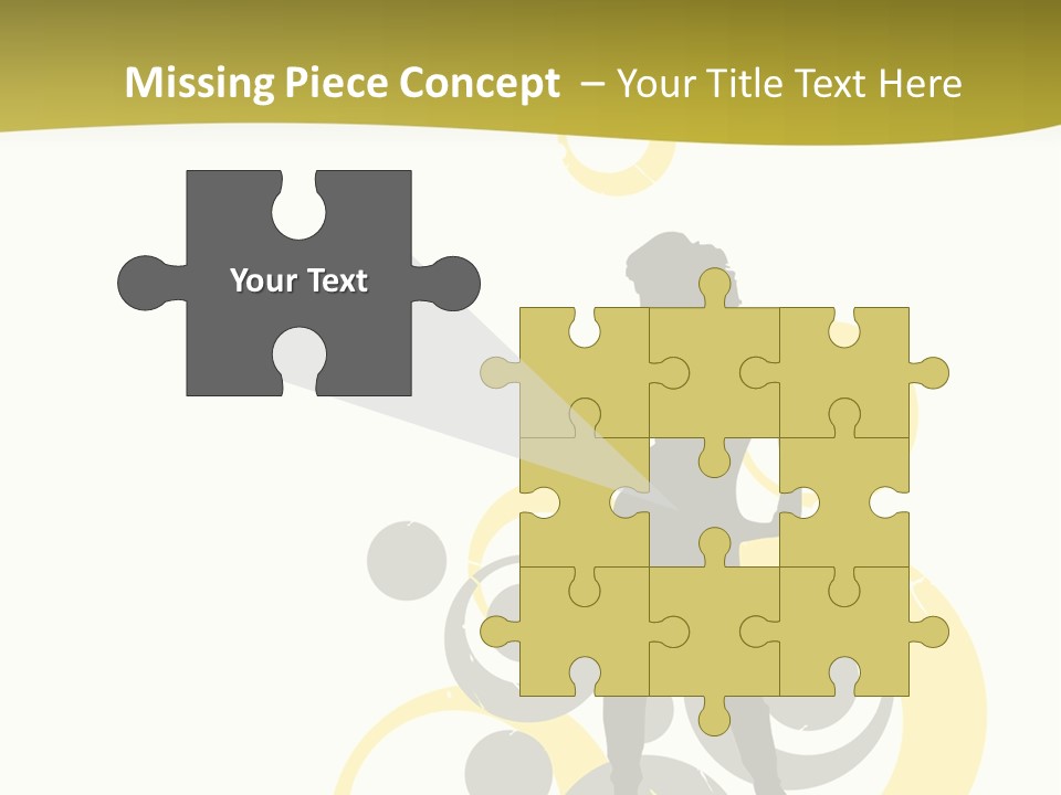 Women One Pattern PowerPoint Template