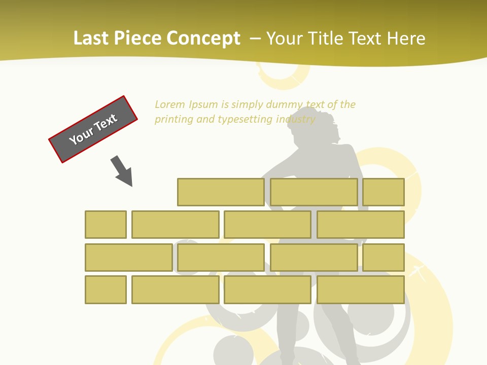 Women One Pattern PowerPoint Template