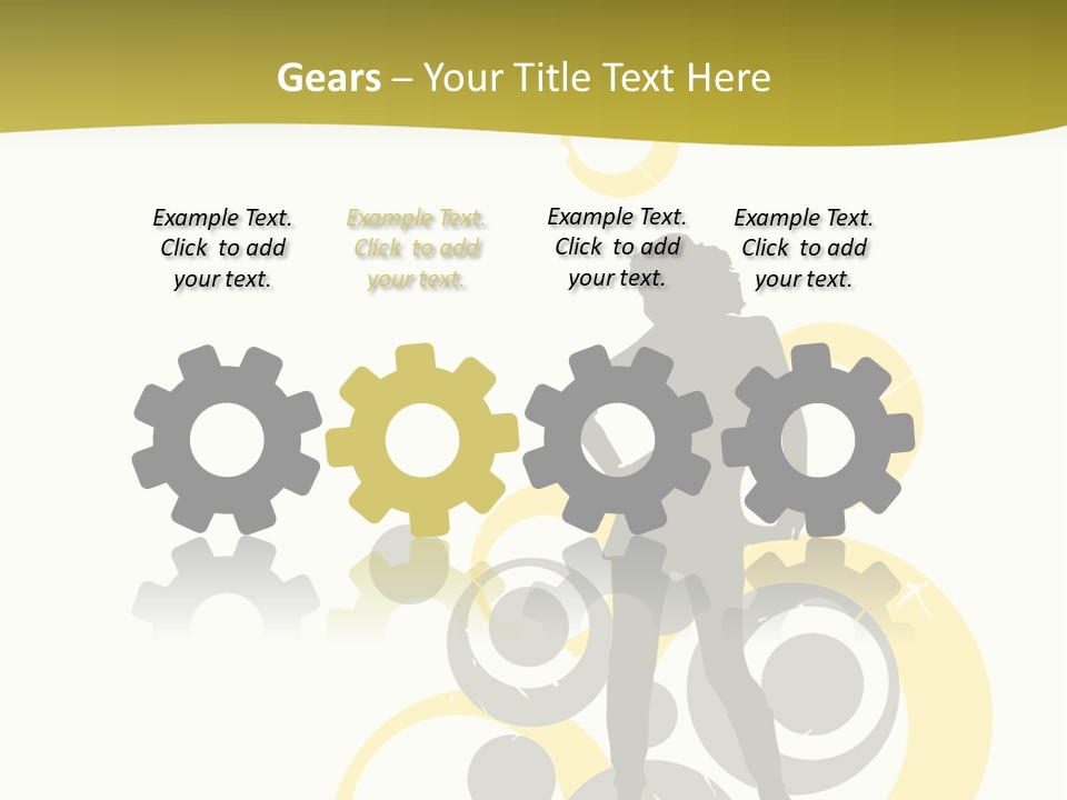 Women One Pattern PowerPoint Template