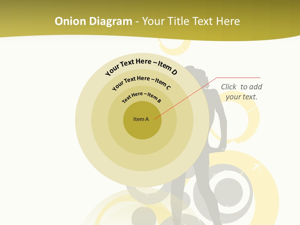 Women One Pattern PowerPoint Template